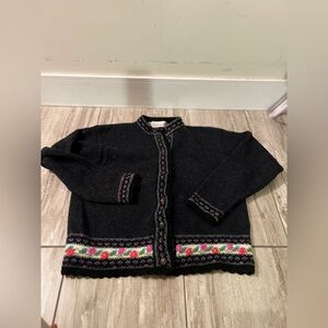 EUC jumper wool cardigan